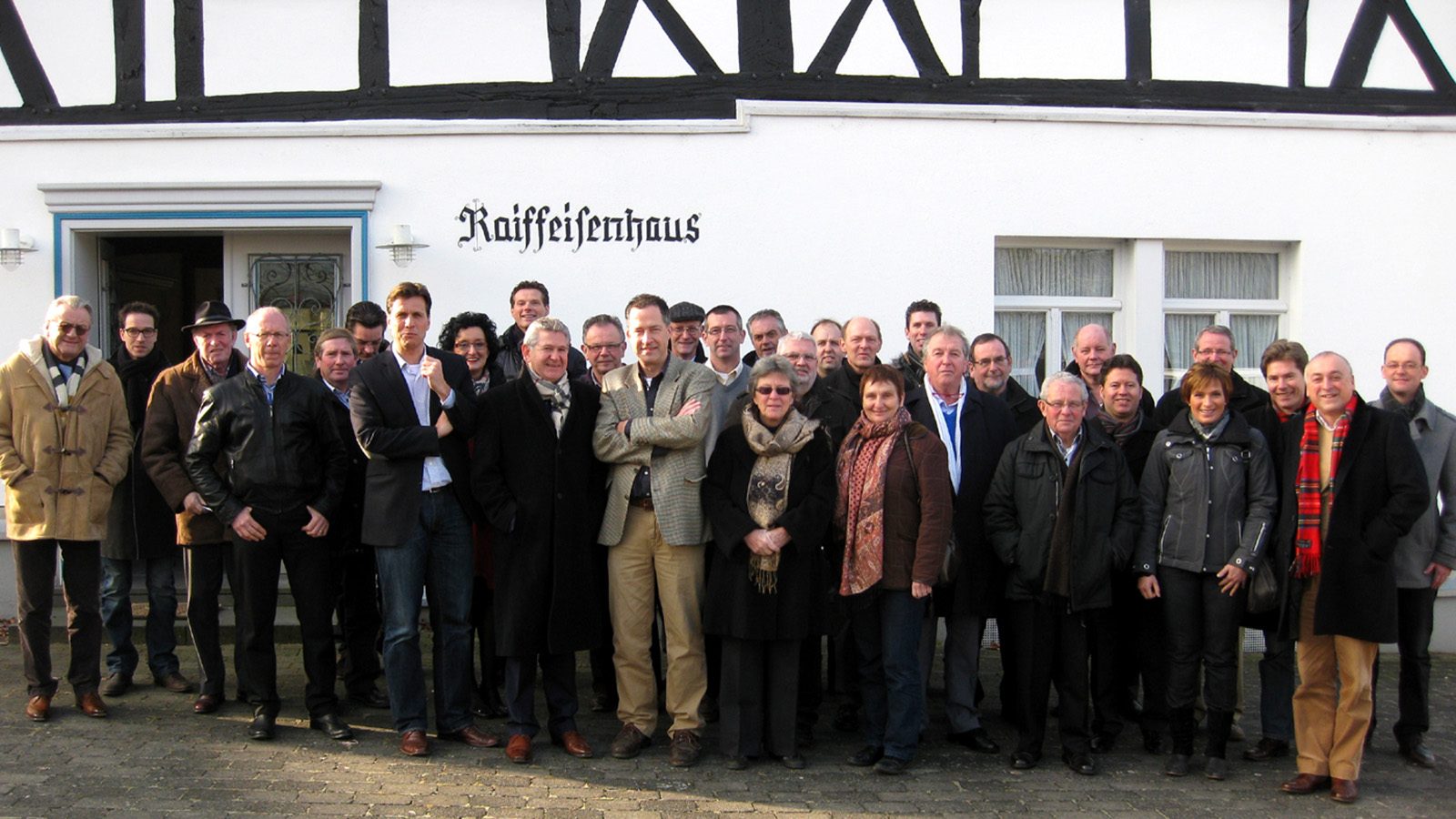 Besuchergruppe Rabobank Roermond. Foto: Raiffeisen-Gesellschaft